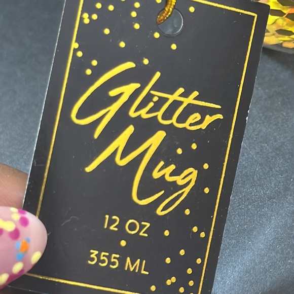 Gold Giltter 4 Piece Mug Set - Picture 16 of 16